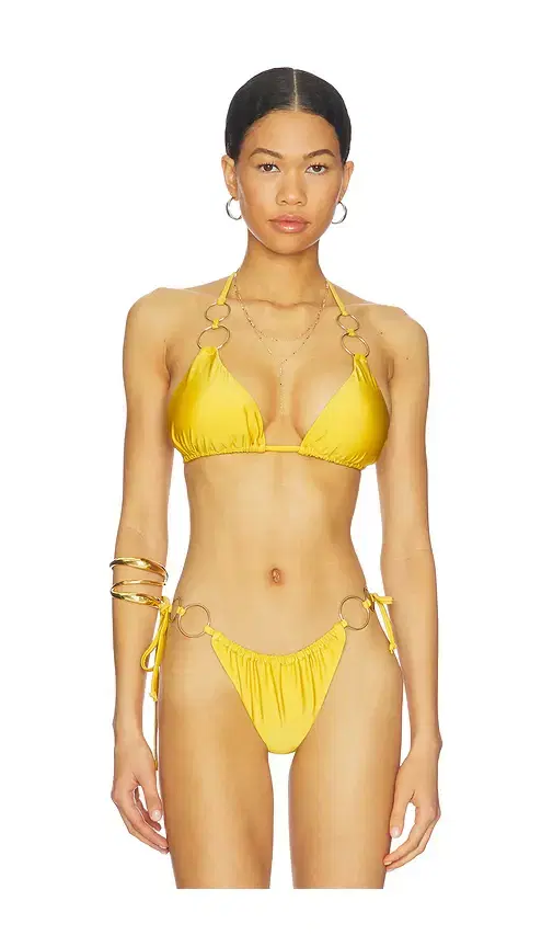 Bardot Leala Ring Detail Bikini Top