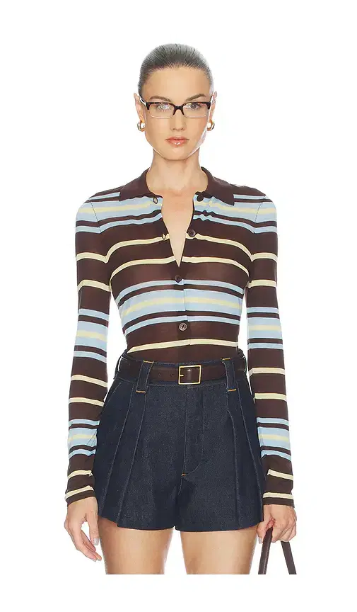 ALIGNE Sue-ellen Sheet Knitted Shirt