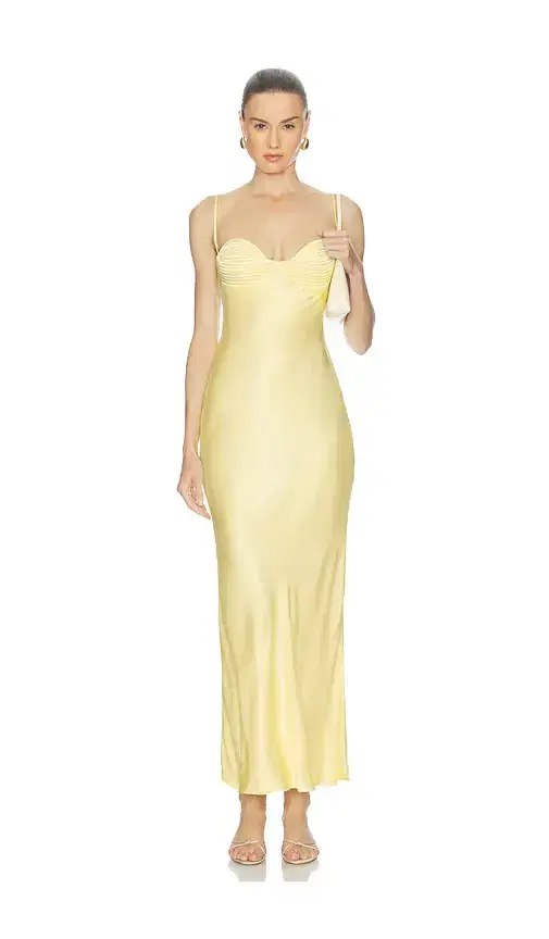 Bardot Devin Satin Maxi Dress