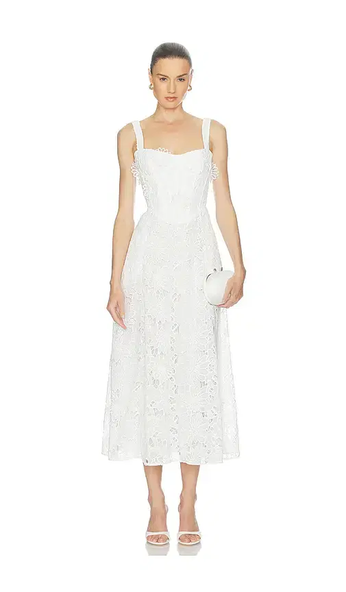 Bardot Adaline Broderie Midi Dress
