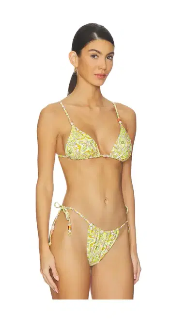 AFRM Capri Beaded Bikini Top | Thumbnail 2