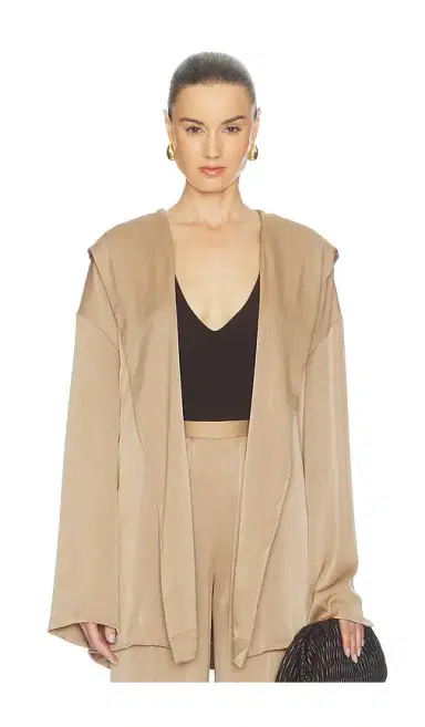 Atlein Hooded Wrap Jacket | Thumbnail 2 Atlein Hooded Wrap Jacket | Thumbnail 2