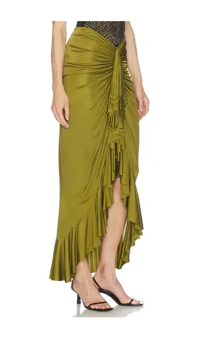 Atlein Ruffle Long Skirt | Thumbnail 2 Atlein Ruffle Long Skirt | Thumbnail 2