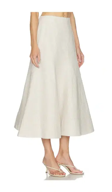 Camila Coelho Malena Linen Midi Skirt | Thumbnail 2 Camila Coelho Malena Linen Midi Skirt | Thumbnail 2