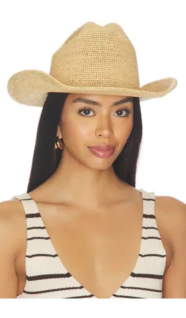 Brixton Odessa Straw Packable Cowboy Hat | Thumbnail 1 Brixton Odessa Straw Packable Cowboy Hat | Thumbnail 1