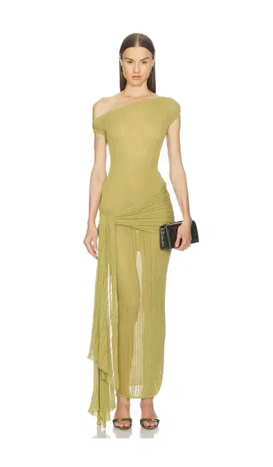 Camila Coelho Callie Sheer Midi Knit Dress | Thumbnail 1 Camila Coelho Callie Sheer Midi Knit Dress | Thumbnail 1