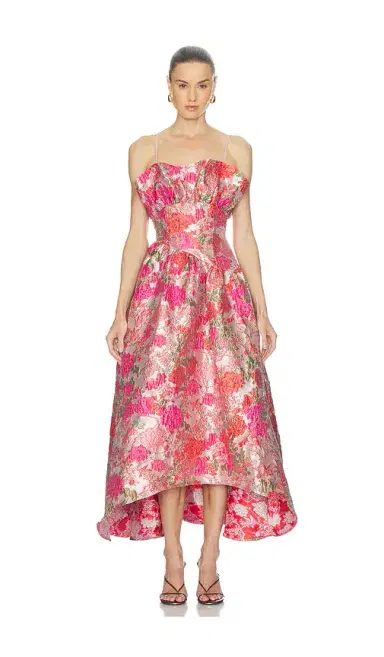 Elliatt Floralie Strapless Gown | Thumbnail 2