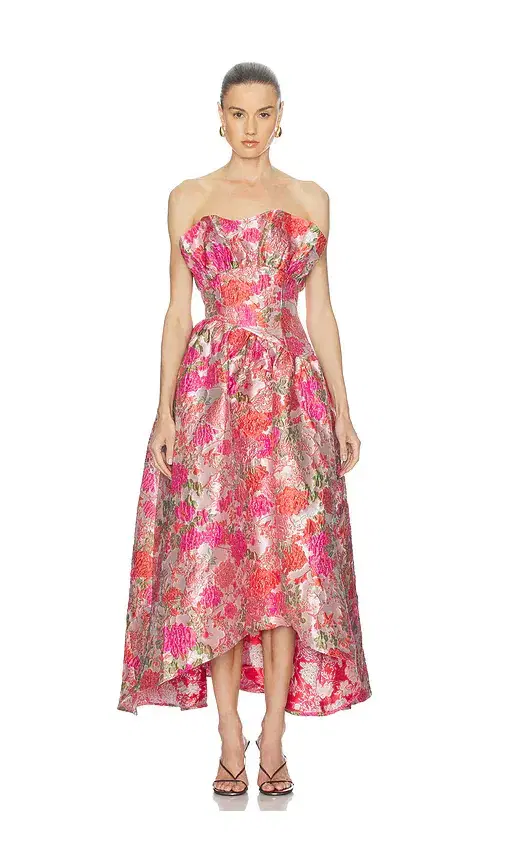 Floralie Strapless Gown