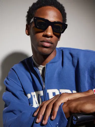 Cherry Los Angeles Swingers D-Frame Acetate Sunglasses - Men | Thumbnail 2