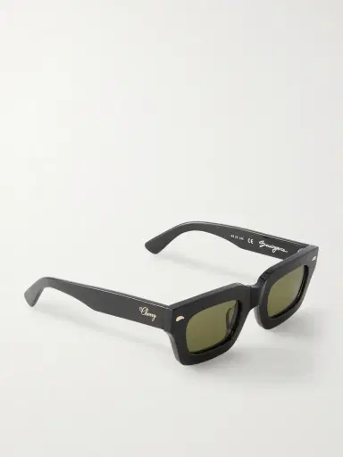 Cherry Los Angeles Swingers D-Frame Acetate Sunglasses - Men | Thumbnail 4