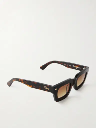 Cherry Los Angeles Swingers D-Frame Acetate Sunglasses - Men | Thumbnail 4