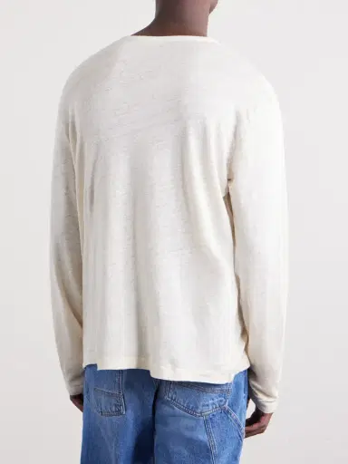 Hartford Linen-Jersey T-Shirt - Men | Thumbnail 4