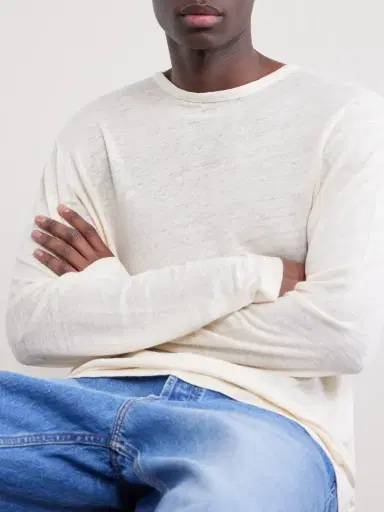 Hartford Linen-Jersey T-Shirt - Men | Thumbnail 5