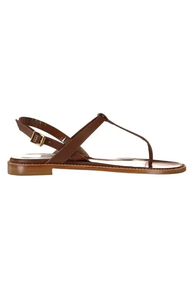 Manolo Blahnik Hata Sandal - Medium Brown