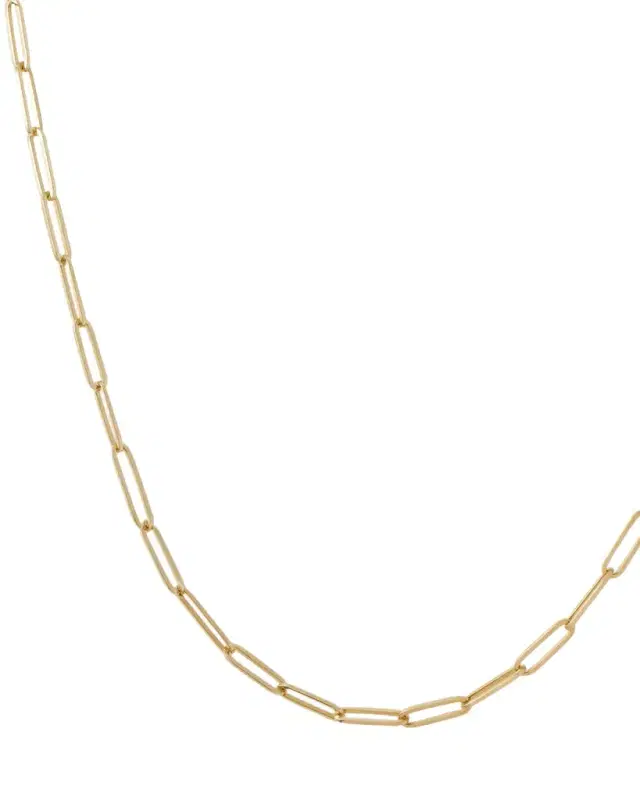 Jennifer Fisher Large Long Link Chain in 14K Yellow Gold