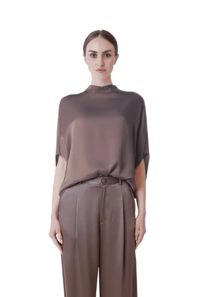 Satin Cape Tee