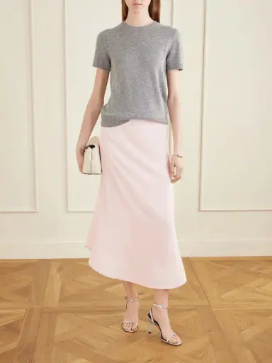 Stella McCartney Silk-crepe Midi Skirt | Thumbnail 2