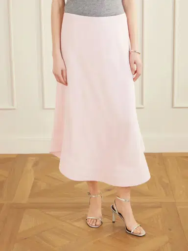 Stella McCartney Silk-crepe Midi Skirt | Thumbnail 3