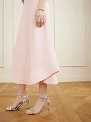 Stella McCartney Silk-crepe Midi Skirt | Thumbnail 5
