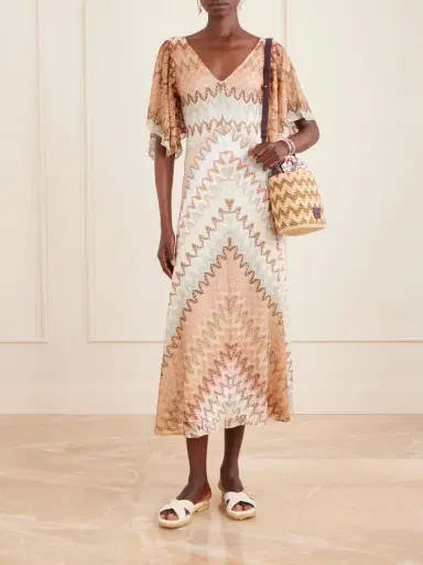 Missoni Small Striped Raffia Bucket Bag | Thumbnail 3