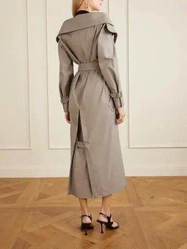 Max Mara Belted Cotton-gabardine Trench Coat | Thumbnail 3