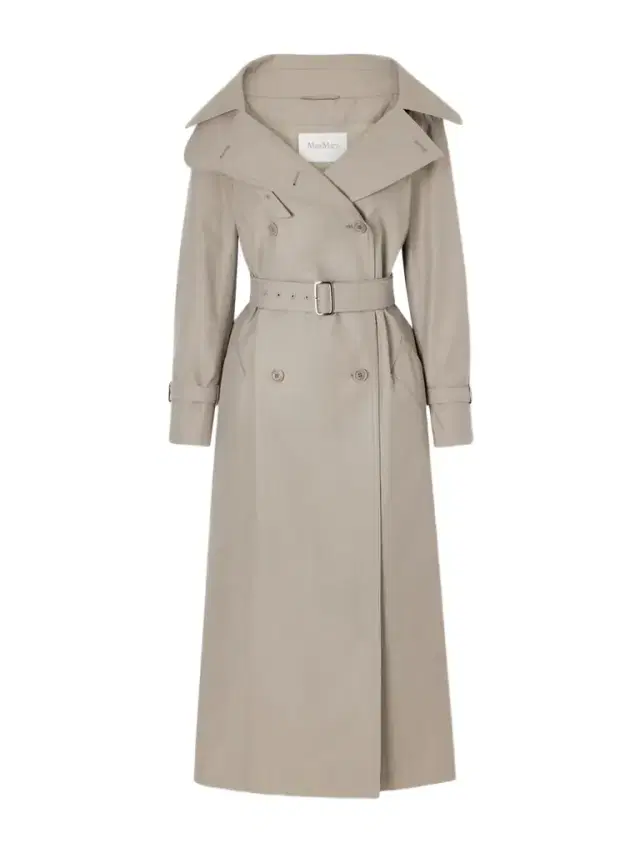 Belted Cotton-gabardine Trench Coat
