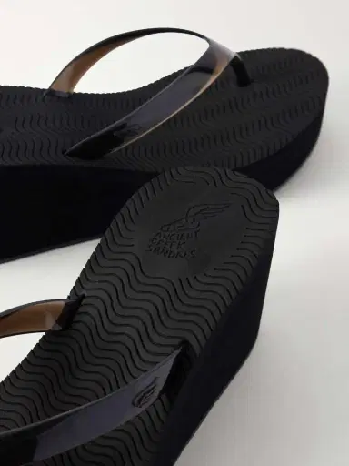 Ancient Greek Sandals Etheria Rubber Wedge Flip Flops | Thumbnail 5 Ancient Greek Sandals Etheria Rubber Wedge Flip Flops | Thumbnail 5