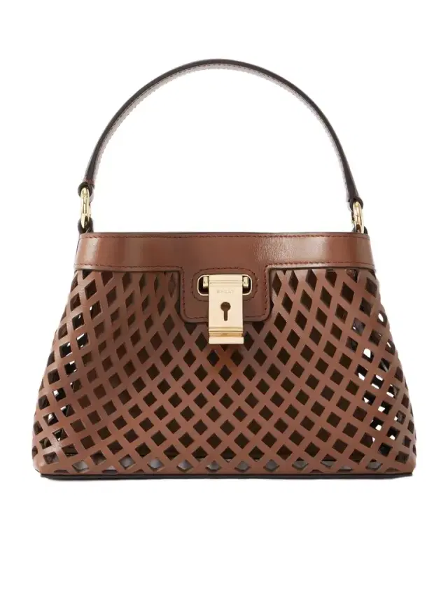 Liv Mini Cut-out Leather Tote