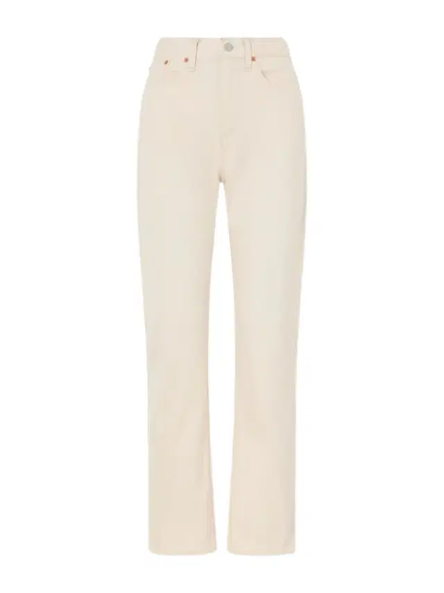 Mid-rise Straight-leg Jeans