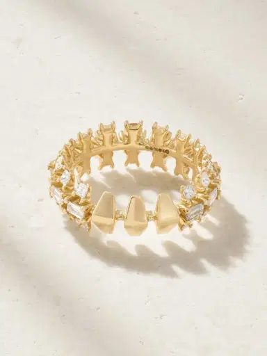 Fernando Jorge Vertex 18-karat Gold Diamond Ring | Thumbnail 3 Fernando Jorge Vertex 18-karat Gold Diamond Ring | Thumbnail 3