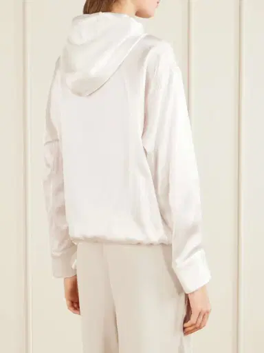 Sharon Wauchob Hooded Silk-satin Blouse | Thumbnail 3