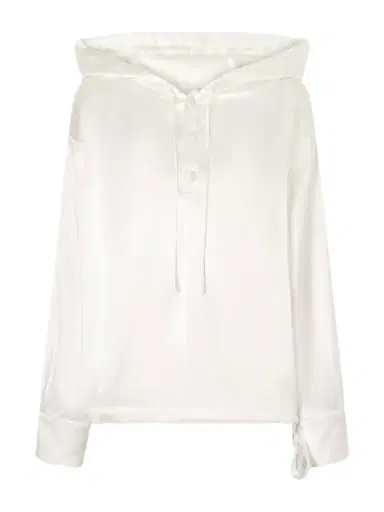Sharon Wauchob Hooded Silk-satin Blouse | Thumbnail 1