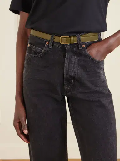 Saint Laurent Leather Belt | Thumbnail 2 Saint Laurent Leather Belt | Thumbnail 2