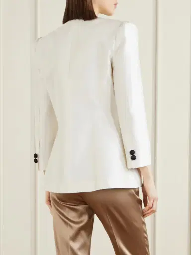 Valentino Garavani Silk-shantung Blazer | Thumbnail 3