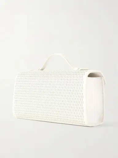 Savette Symmetry Laser-cut Leather Clutch | Thumbnail 4