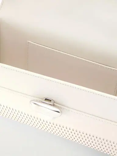 Savette Symmetry Laser-cut Leather Clutch | Thumbnail 6