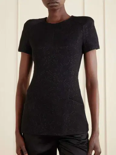 Dries Van Noten Conelly Floral-jacquard Blouse | Thumbnail 3