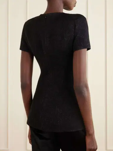 Dries Van Noten Conelly Floral-jacquard Blouse | Thumbnail 4
