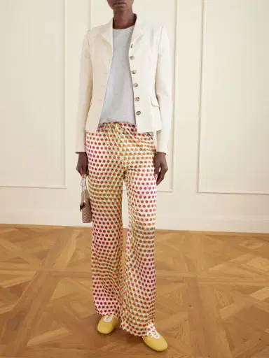 Dries Van Noten Striped Cotton-blend Blazer | Thumbnail 2