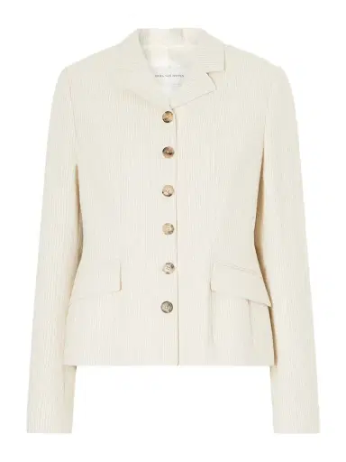 Dries Van Noten Striped Cotton-blend Blazer | Thumbnail 1