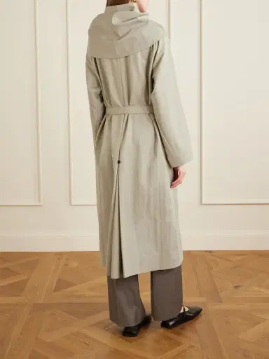 Kallmeyer Dorothy Double-breasted Belted Cotton-blend Trench Coat | Thumbnail 3 Kallmeyer Dorothy Double-breasted Belted Cotton-blend Trench Coat | Thumbnail 3