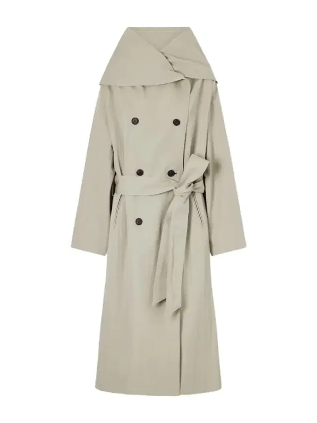 Kallmeyer Dorothy Double-breasted Belted Cotton-blend Trench Coat