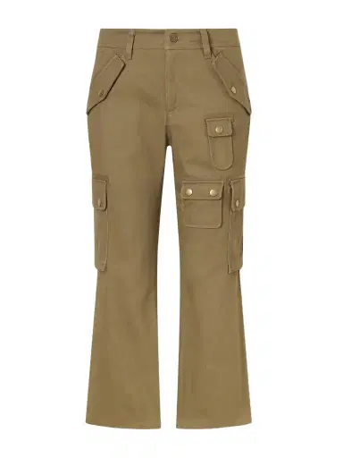 Isabel Marant Josine Organic Cotton-twill Wide-leg Cargo Pants | Thumbnail 1