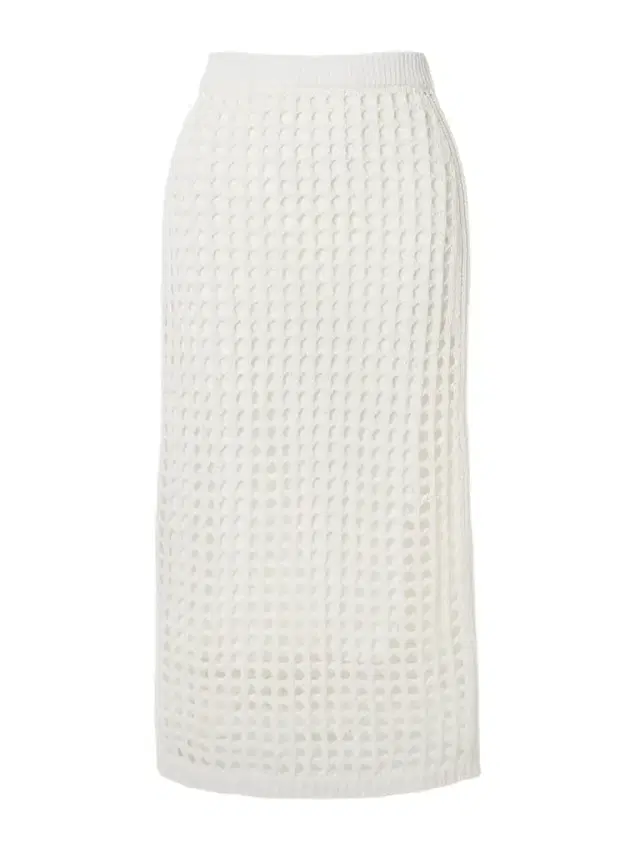 Crocheted Cotton Midi Skirt