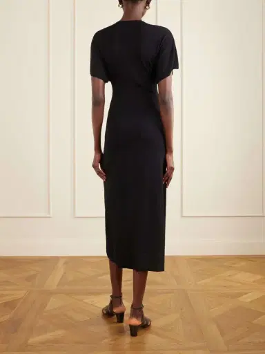 Altuzarra Rena Embellished Gathered Jersey Maxi Dress | Thumbnail 3