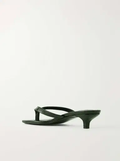 TOTEME Croc-effect Leather Sandals | Thumbnail 3