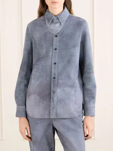 Bottega Veneta Suede Shirt | Thumbnail 3 Bottega Veneta Suede Shirt | Thumbnail 3
