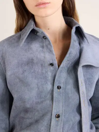 Bottega Veneta Suede Shirt | Thumbnail 5 Bottega Veneta Suede Shirt | Thumbnail 5