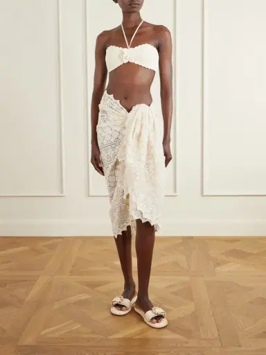 Zimmermann Crocheted Cotton Pareo | Thumbnail 2 Zimmermann Crocheted Cotton Pareo | Thumbnail 2