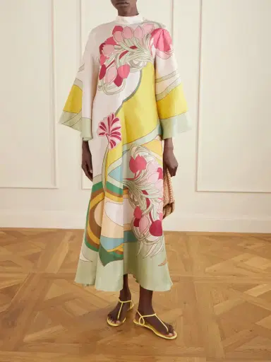 La DoubleJ Floral-print Silk Maxi Dress | Thumbnail 2 La DoubleJ Floral-print Silk Maxi Dress | Thumbnail 2
